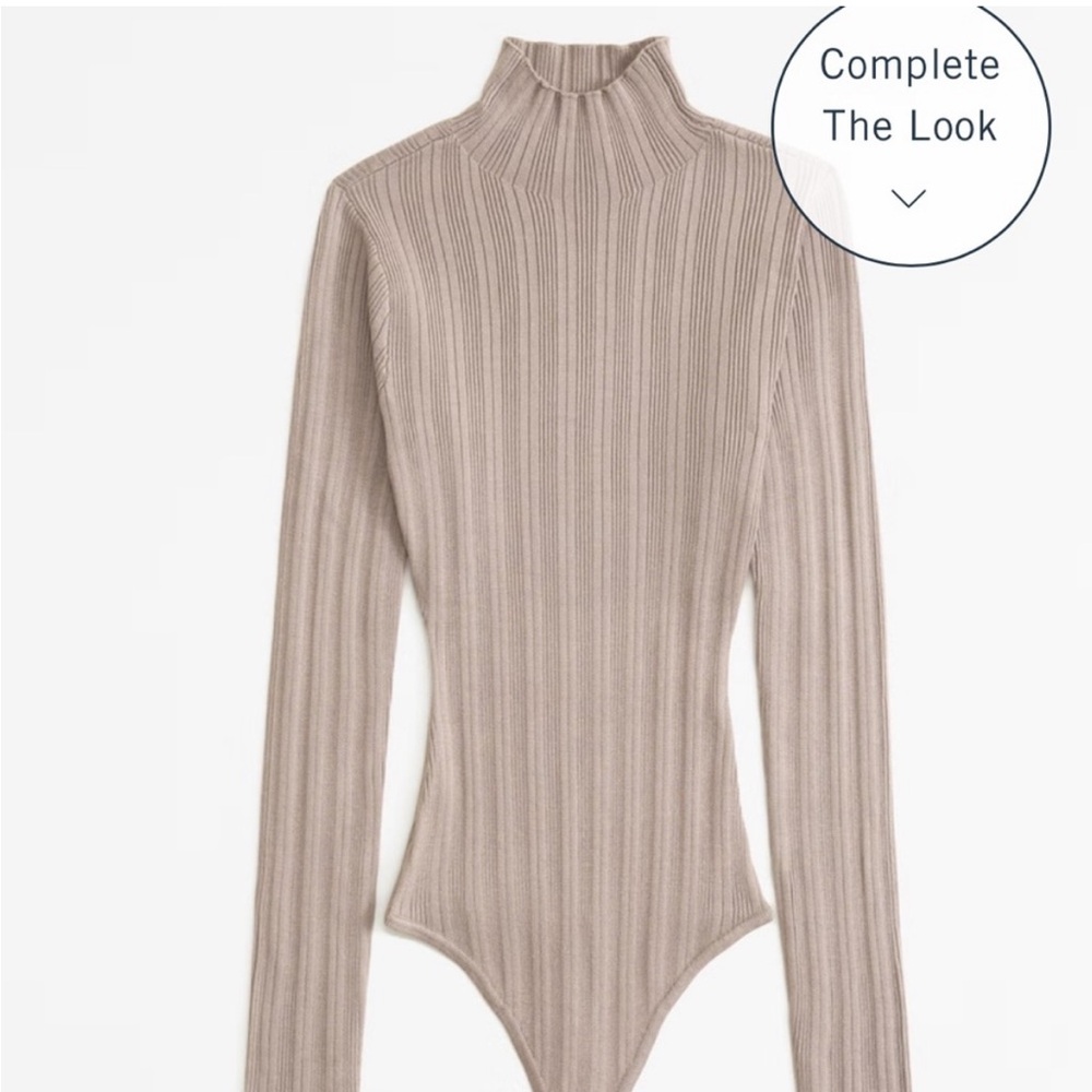Abercrombie long sleeve bodysuit
